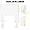 VEVOR Sneeze Guard for Counter 24