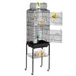 VEVOR Large Bird Cage 62 in Rolling Metal Parakeet Cage for Cockatiels Parrot