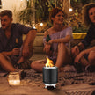 VEVOR Tabletop Fire Pit 6 inch Stainless Steel Fireplace Indoor Outdoor Black