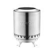 VEVOR Tabletop Fire Pit 6 inch Stainless Steel Fireplace Indoor Outdoor Silver