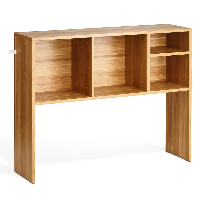 VEVOR Desktop Bookshelf Wood Desktop Storage Organizer 1-Tier for Office & Home