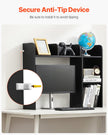 VEVOR Desktop Bookshelf Black Desktop Storage Organizer 2-Tier for Office & Home
