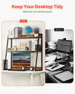 VEVOR Desktop Bookshelf Desktop Storage Organizer 2-Tier for Office and Home