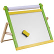 VEVOR 3-in-1 Tabletop Kids Art Easel Double-Sided Magnetic Whiteboard Chalkboard