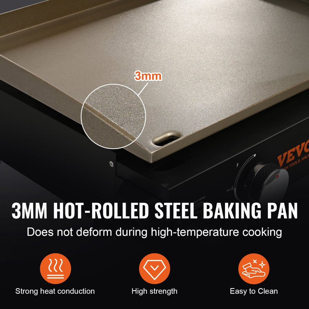 VEVOR Commercial Griddle, 22.4