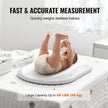 Smart Bluetooth Baby Scale – 88 lb Capacity/  2-in-1 Detachable Tray Baby Scale – 66 lb Capacity
