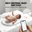 Smart Bluetooth Baby Scale – 88 lb Capacity/  2-in-1 Detachable Tray Baby Scale – 66 lb Capacity