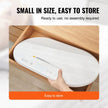 Smart Bluetooth Baby Scale – 88 lb Capacity/  2-in-1 Detachable Tray Baby Scale – 66 lb Capacity