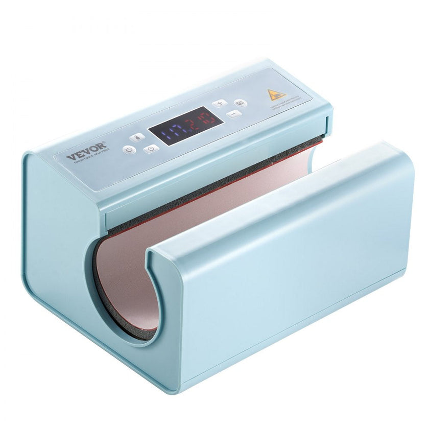 VEVOR Auto Tumbler Heat Press Machine 11-30oz Sublimation Mug Heat Press Blue