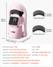 VEVOR Auto Hat Heat Press Machine 2pcs Interchangeable Platens Touchscreen Pink