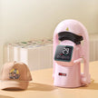 VEVOR Auto Hat Heat Press Machine 2pcs Interchangeable Platens Touchscreen Pink