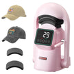 VEVOR Auto Hat Heat Press Machine 2pcs Interchangeable Platens Touchscreen Pink