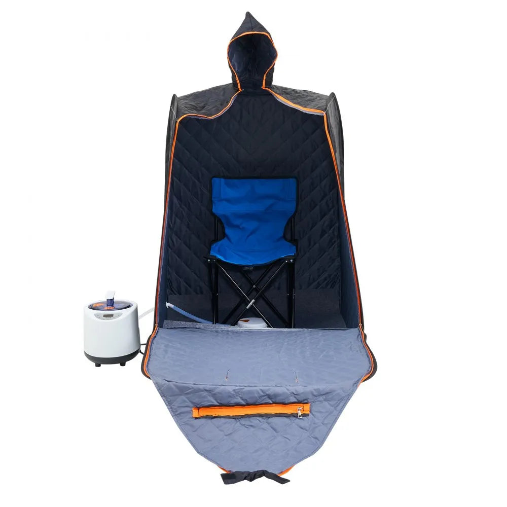 VEVOR Portable Steam Sauna Tent 1200W Personal Spa Loss Weight Detox Therapy