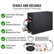 VEVOR Steam Shower Generator, 15 kW, Segmented Heating & Temperature Customization & 24h Timer Steam Bath Kit, Automatic Drainage Luxury Home Steam Shower System, Acrylic Room Max. 530 Cu. Ft.