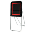 VEVOR Folding Lacrosse Rebounder for Backyard, 3x4 Ft Volleyball Bounce Back Net, Pitchback Throwback Baseball Softball Return Training Screen, Adjustable Angle Shooting Practice Training Wall, Black