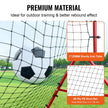 VEVOR Soccer Rebounder Rebound Net, Kick-Back 39