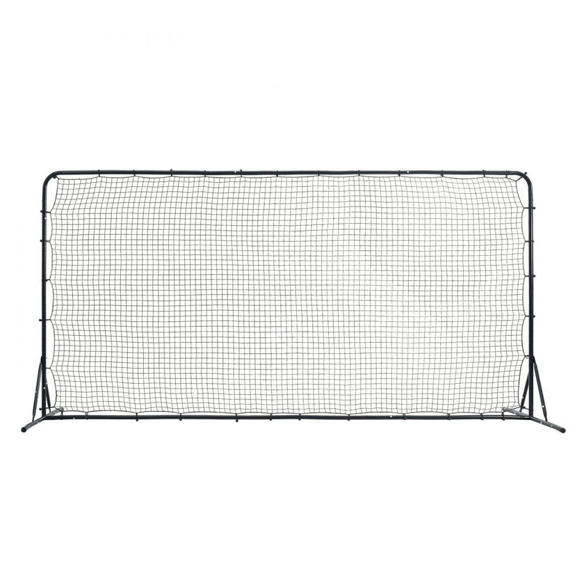 VEVOR Soccer Rebounder Net, 12x6FT Iron Soccer Training Equipment, Sports Football Training Gift with Portable Bag, Volleyball Rebounder Wall Perfect for Backyard Practicing, Solo Training, Passing