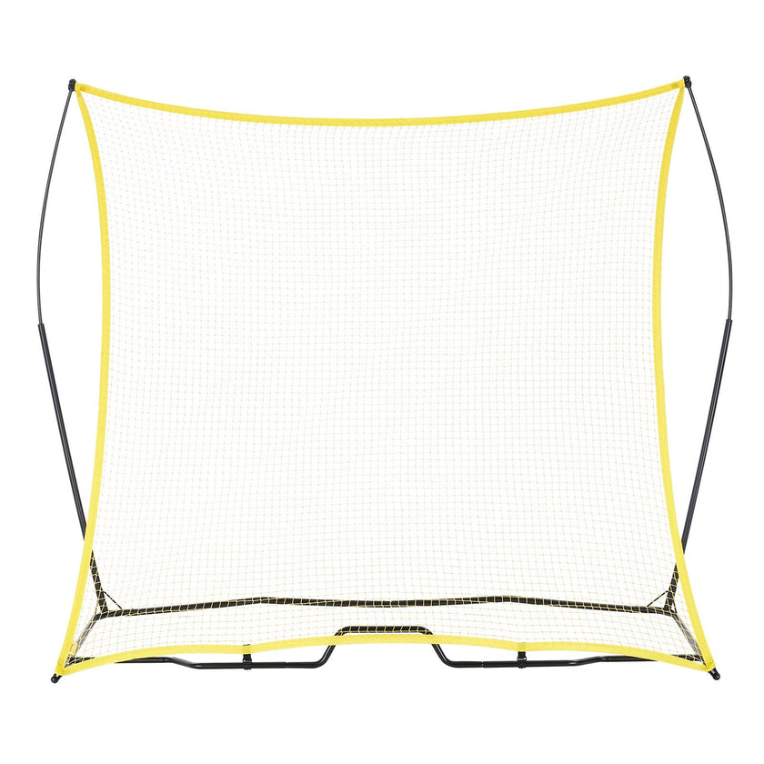 VEVOR 7x7FT Soccer Rebounder Portable Soccer Trainer Net with Portable Bag