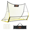 VEVOR Soccer Trainer, 2-IN-1 Portable Soccer Rebounder Net, 72
