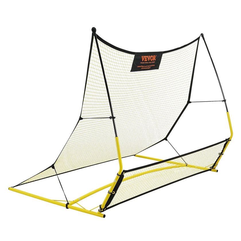 VEVOR Soccer Trainer, 2-IN-1 Portable Soccer Rebounder Net, 72