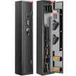 VEVOR 3 Rifles Gun Safe, Rifle Safe with Lock & Digital Keypad, Quick Access Gun Storage Cabinet with Removable Shelf, Pistol Rack, Rifle Cabinet for Home Rifle and Pistols