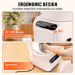 VEVOR Pottery Wheel, 11 inch Pottery Forming Machine, 350W Electric Wheel for Pottery with Foot Pedal and LCD Touch Screen, Direct Drive Ceramic Wheel with Shaping Tools for DIY Art Craft, White