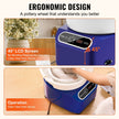 VEVOR Pottery Wheel, 11 inch Pottery Forming Machine, 350W Electric Wheel for Pottery with Foot Pedal and LCD Touch Screen, Direct Drive Ceramic Wheel with Shaping Tools for DIY Art Craft, Blue