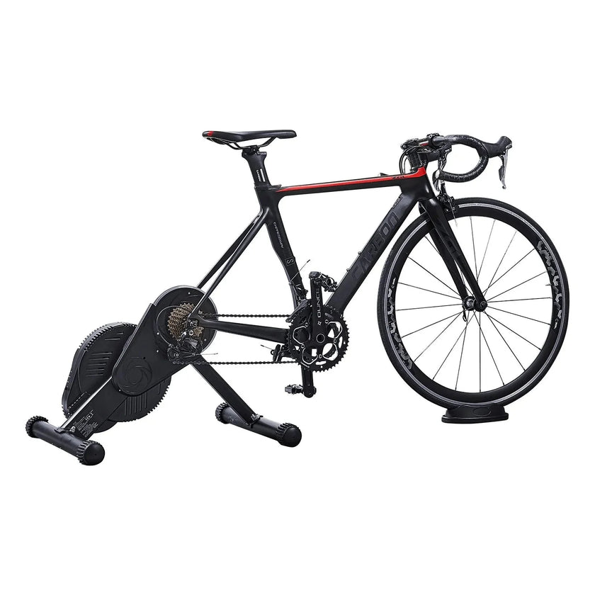VEVOR Bike Trainer, 1-13 Level, 26-29 in & 700C Wheels, Smart Bicycle Stationary Stand for Indoor Exercise Riding with Front Wheel Riser Block, Fits Road and Mountain Bikes, Compatible with Zwift App