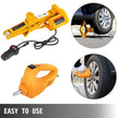 VEVOR Electric Car Jack 3 Ton 6600LBS Electric Scissor Jack 12V DC Electric Jack with Electric Impact Wrench and Inflator Pump Car Repair Tool for Sedans and SUVs