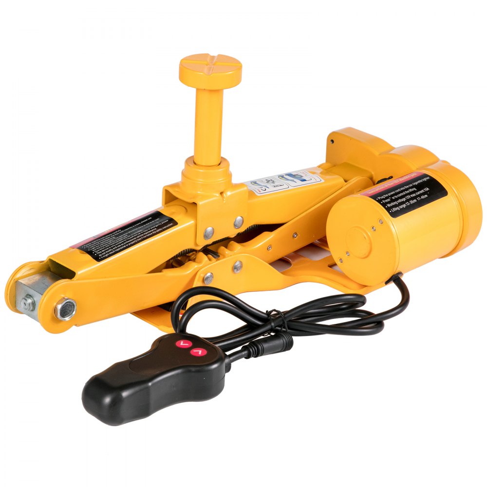 VEVOR Electric Car Jack Kit, 3 Ton 6600 LBS Electric Scissor Jack, 4.7\