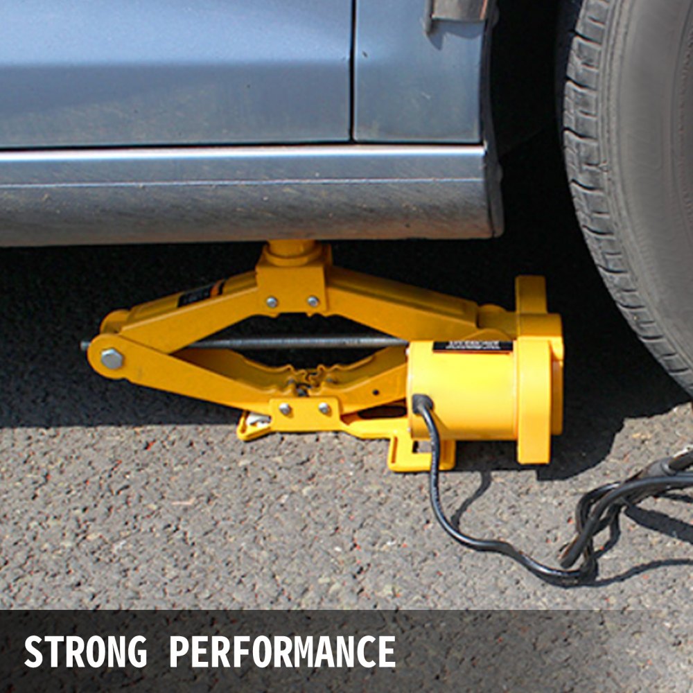 VEVOR Electric Car Jack Kit, 3 Ton 6600 LBS Electric Scissor Jack, 4.7\