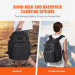 VEVOR Tactical Backpack 25L Military Backpack with Molle Mode & Sponge Pad Black