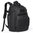 VEVOR Tactical Backpack 25L Military Backpack with Molle Mode & Sponge Pad Black