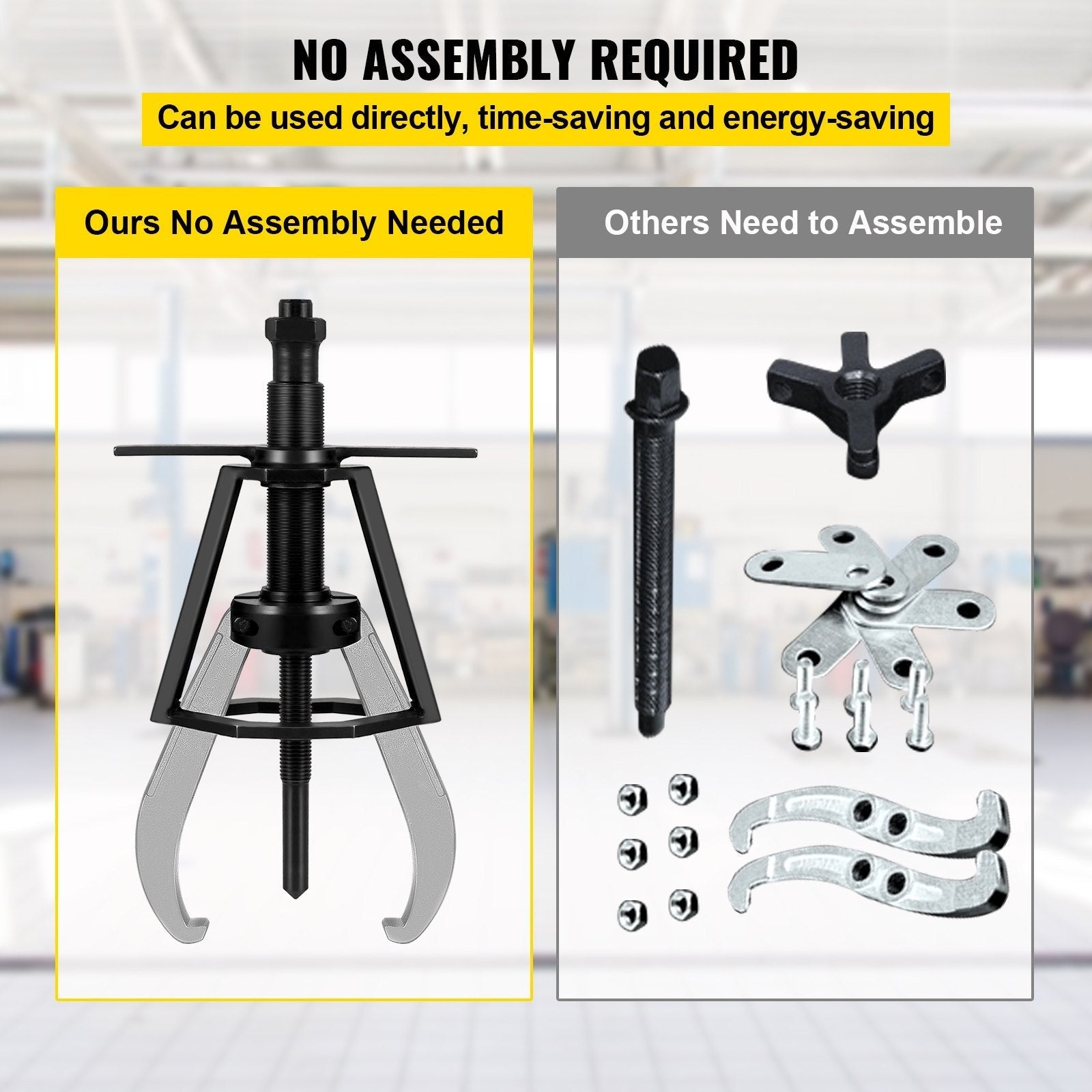 VEVOR Gear Puller 2 Jaw Puller, 6 Ton/13224 LBS Capacity Manual Puller, 14-3/5\
