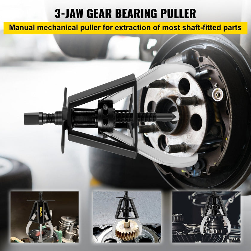 VEVOR 3 Jaw Gear Puller, 10 Ton/22040 LBS Capacity Manual Puller,11\