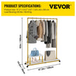 VEVOR Clothing Garment Rack, 47.2