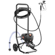 VEVOR Stand Airless Paint Sprayer, 750W 3000PSI High Efficiency Electric Airless Sprayer With Cart, Fine And Even Painting Effect, Paint Sprayers for Home Interior and Exterior Furniture and Fences