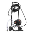 VEVOR Stand Airless Paint Sprayer, 750W 3000PSI High Efficiency Electric Airless Sprayer With Cart, Fine And Even Painting Effect, Paint Sprayers for Home Interior and Exterior Furniture and Fences