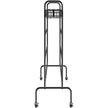 VEVOR Basketball Rack, 4-Layers Rolling Basketball Shooting Training Stand, Sports Equipment Storage Organizer with Wheels, Hooks and Baskets, Garage Ball Storage Holder for Football Soccer Volleyball