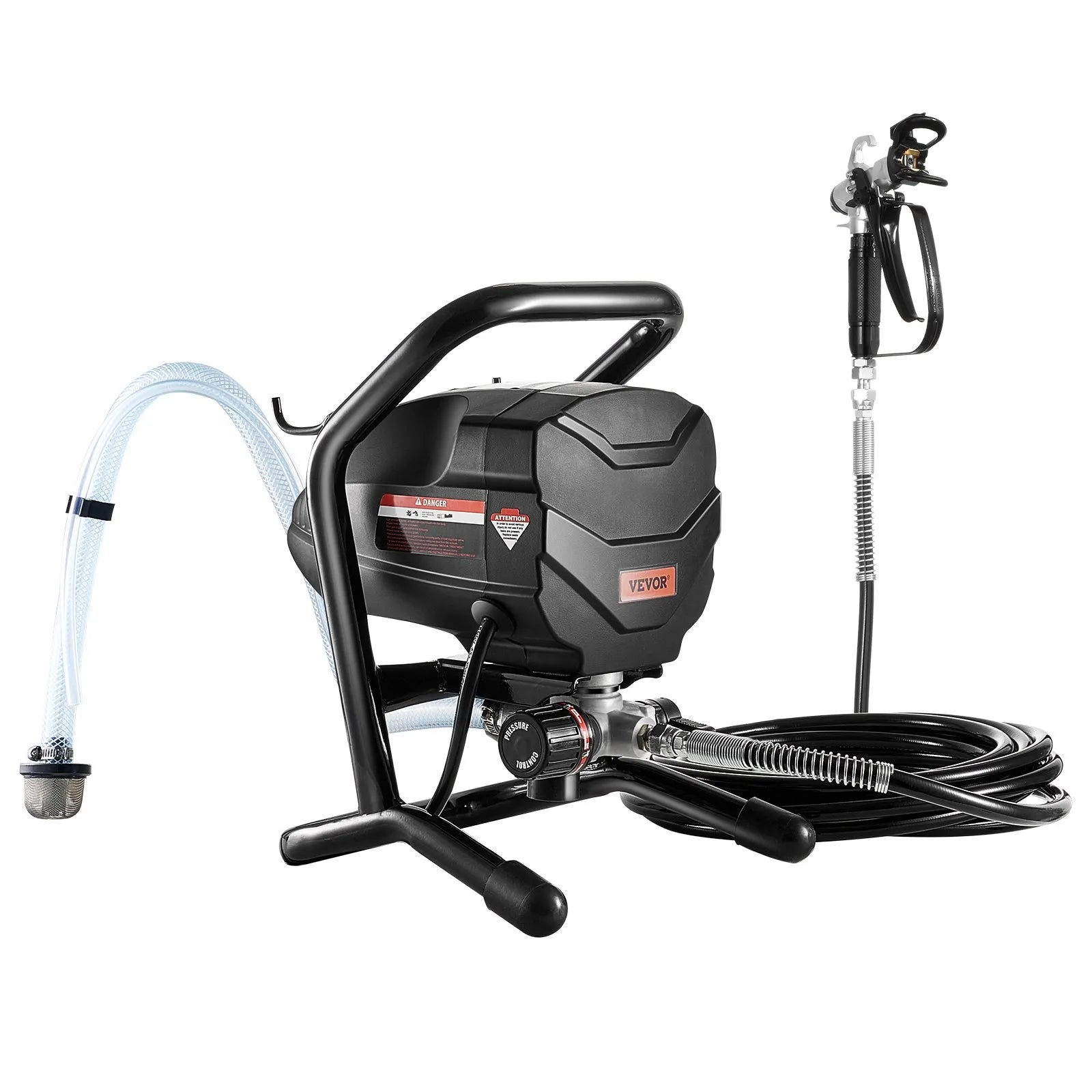 VEVOR Stand Airless Paint Sprayer Electric Paint Sprayer Machine 650W 3000PSI