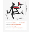 VEVOR Leg Extension and Curl Machine Lower Body Special Leg Exercise Bench Gym
