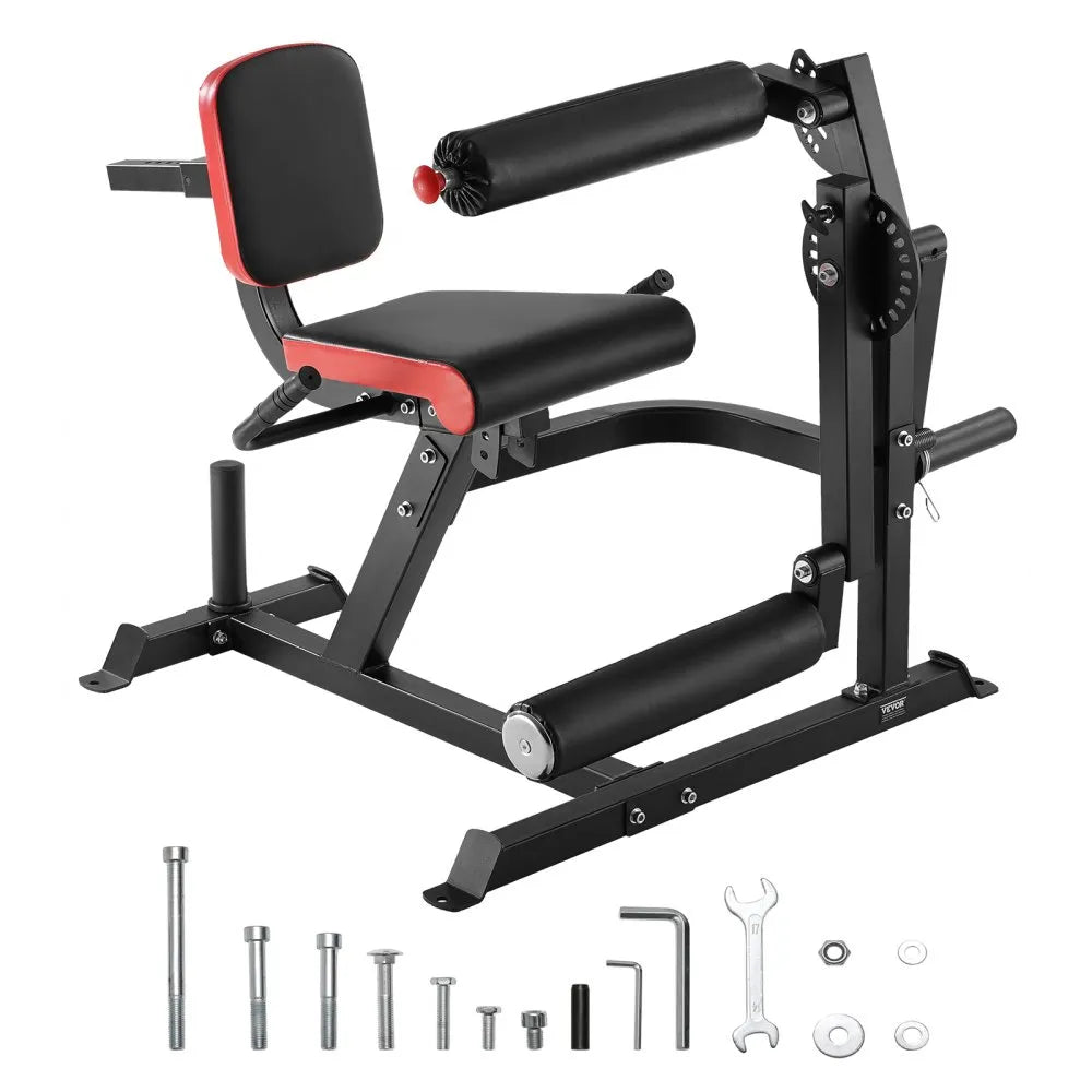 VEVOR Leg Extension and Curl Machine Lower Body Special Leg Exercise Bench Gym