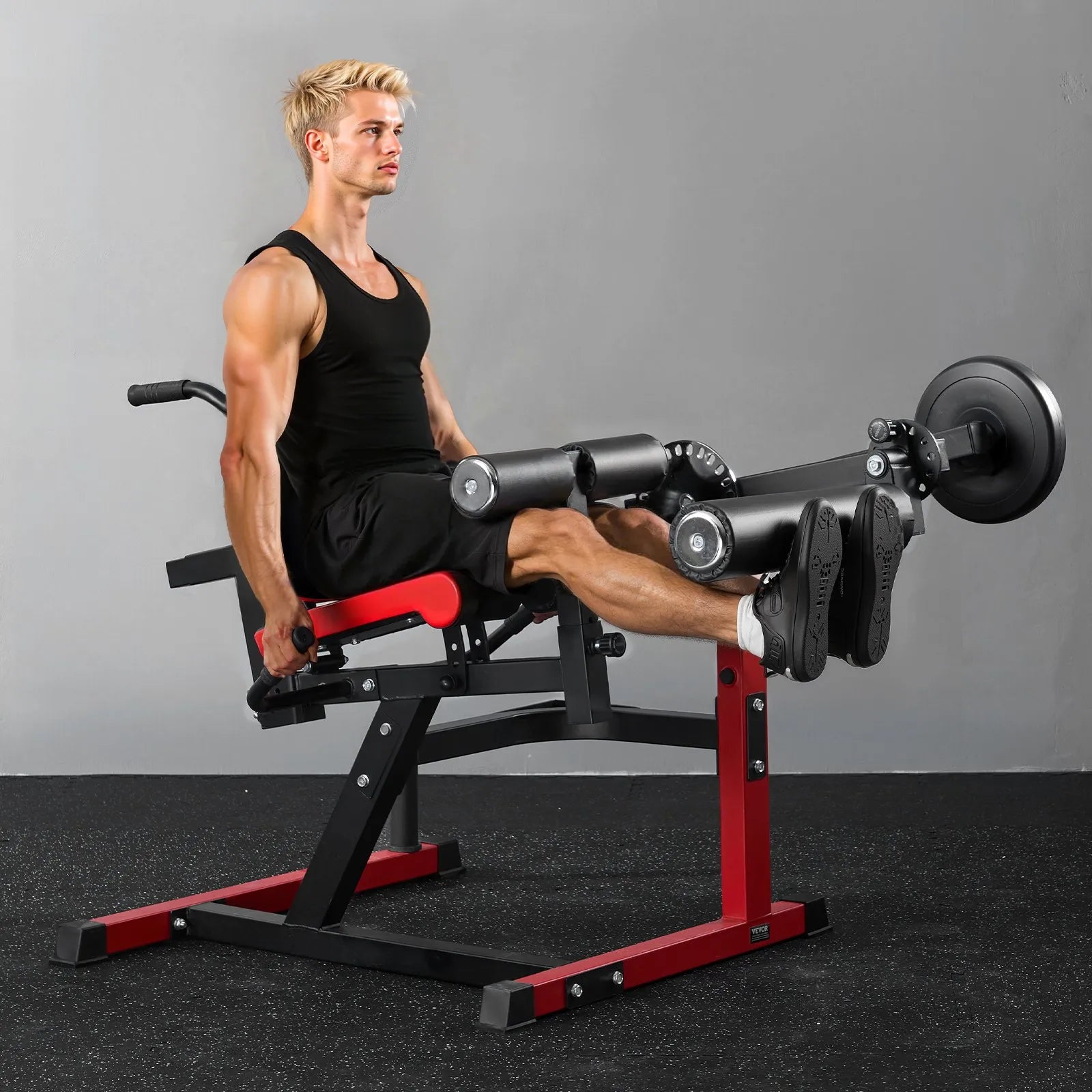 VEVOR Leg Extension and Curl Machine Seated Leg Rotary Extension Bench 550lbs
