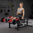 VEVOR Leg Extension and Curl Machine Seated Leg Rotary Extension Bench 700lbs