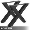 2X Table Legs Metal Dining Table Leg 28.3