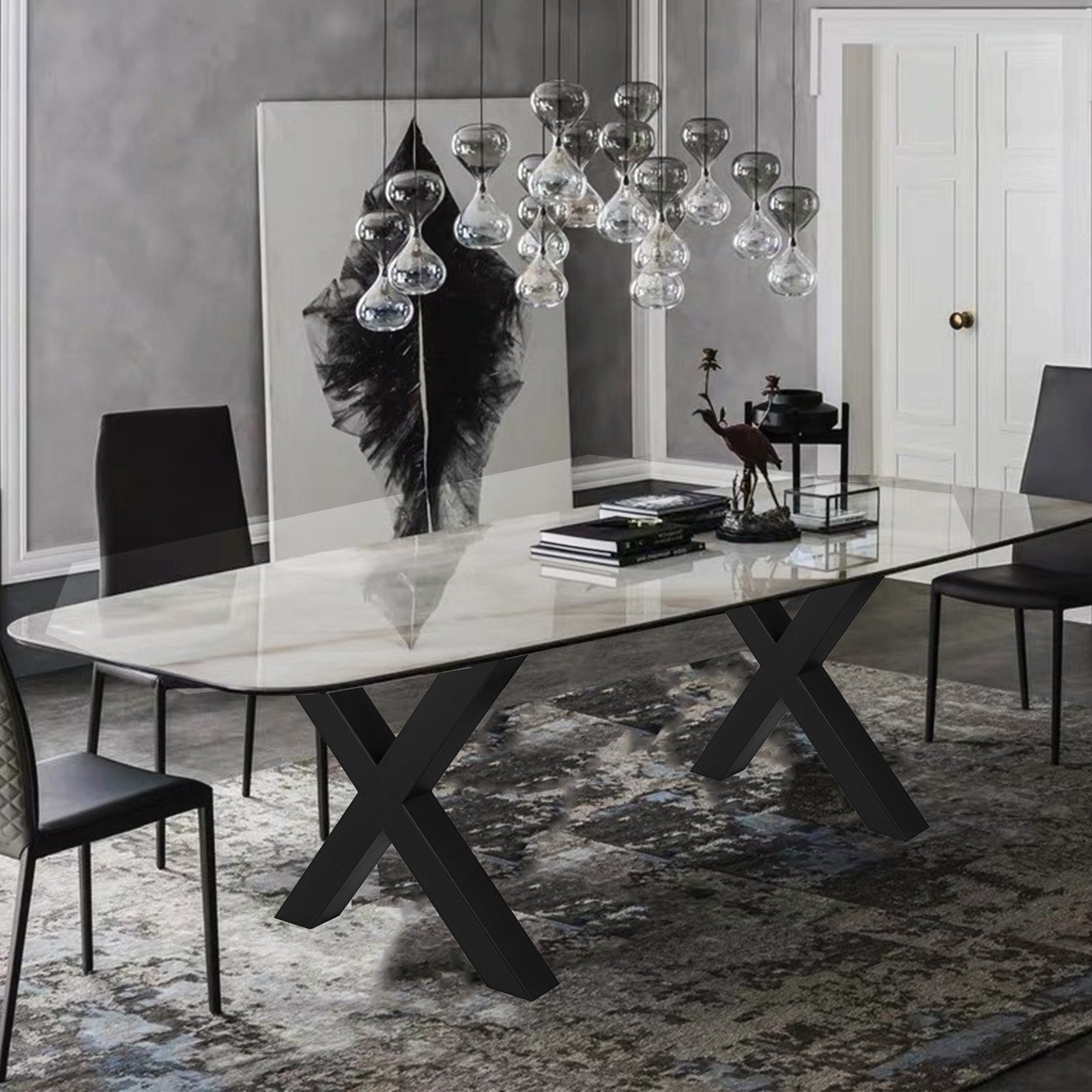 2X Table Legs Metal Dining Table Leg 28.3