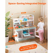 VEVOR Kitchen Playset Kids Pretend Cooking Play Toy 24 Piece Accessories White