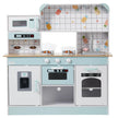 VEVOR Kitchen Playset Kids Pretend Cooking Play Toy 24 Piece Accessories White