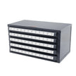 VEVOR Tap Dispenser Cabinet, Five-Drawer Tap Organizer Cabinet for #2-56-#12-28 Steel Tap Dispenser Organizer Cabinet with Labels, 60-Compartment Stackable Tap Cabinet for Tap Storage