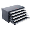 VEVOR Drill Bit Dispenser Cabinet, Five-Drawer Drill Bit Organizer Cabinet for 33/64